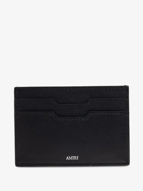 AMIRI Hollywood logo-embellished card holder