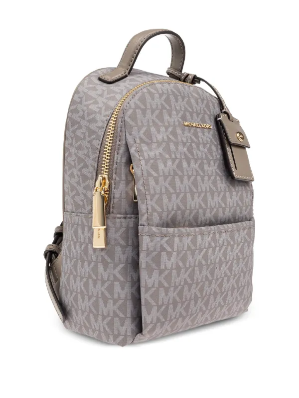 Michael Michael Kors logo-pattern Backpack | Grey | FARFETCH display picture 1