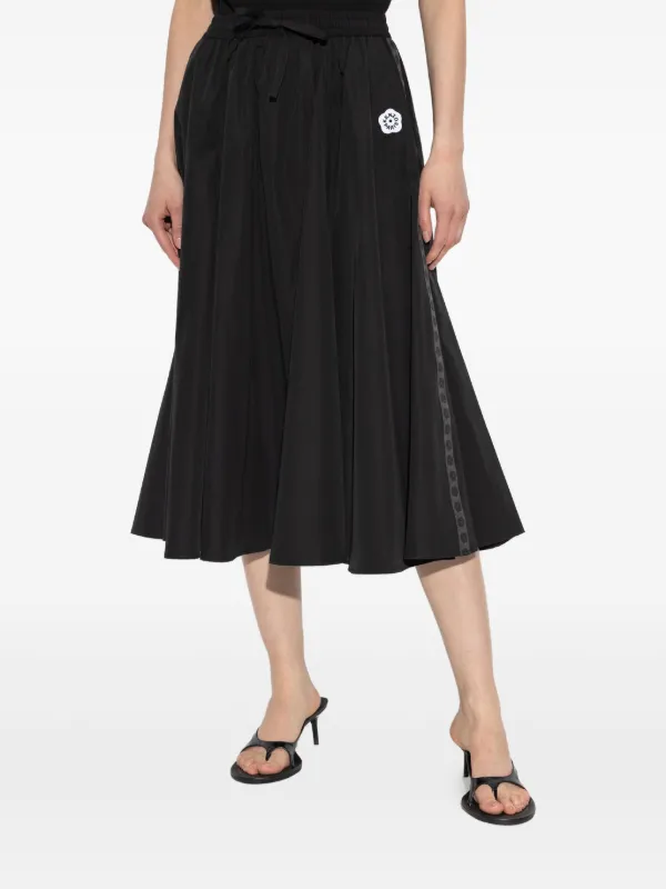 Kenzo Boke Flower 2.0 Midi Skirt | Black | FARFETCH
