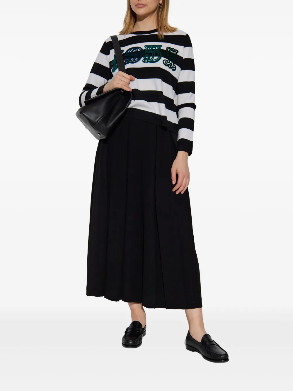Max Mara suéter tejido con motivo gráfico de rayas | Suéteres | Image 2