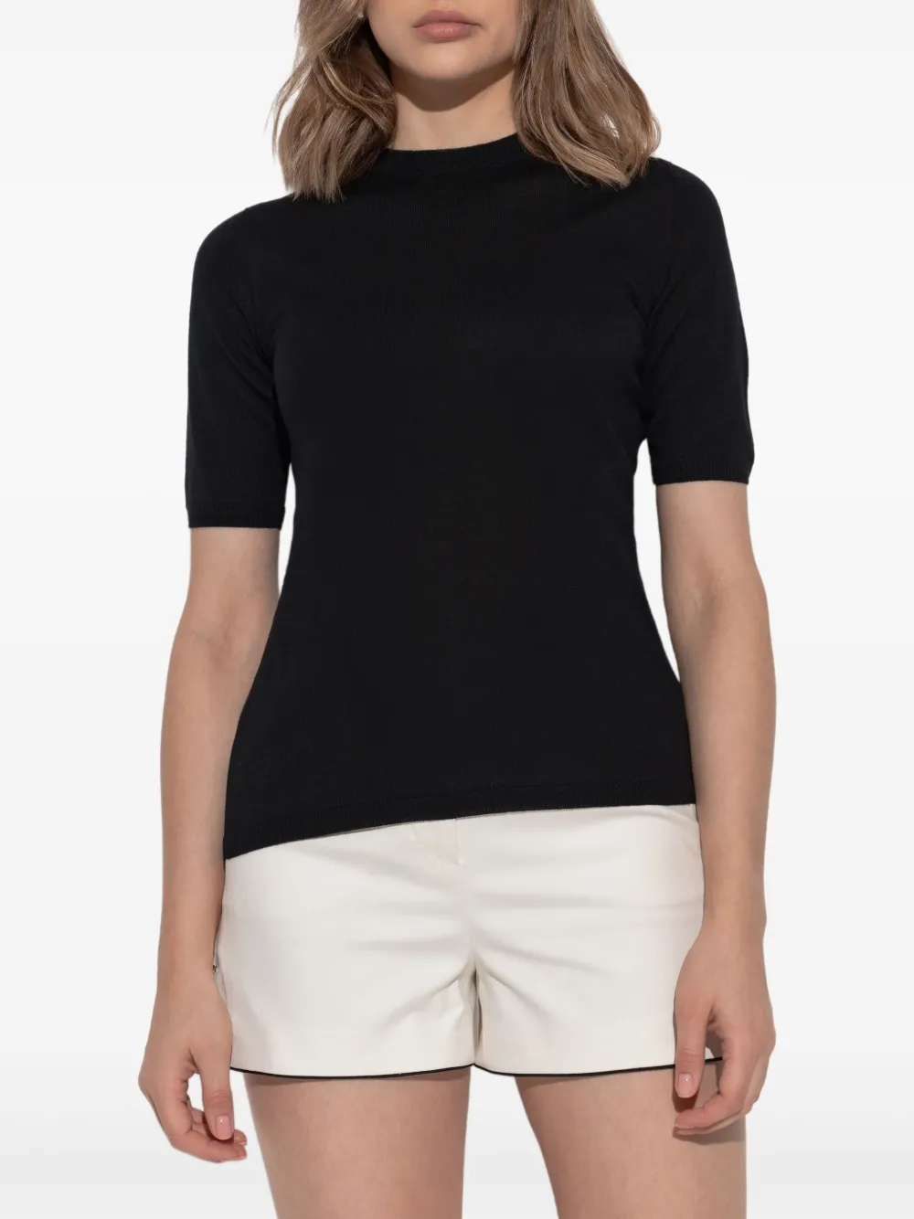 Max Mara Gerico top Zwart