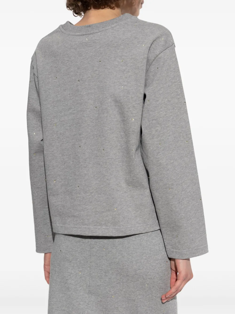Kenzo Sweater verfraaid met parels Grijs