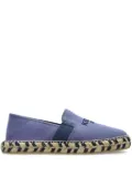 Kenzo logo-embellished espadrilles - Purple