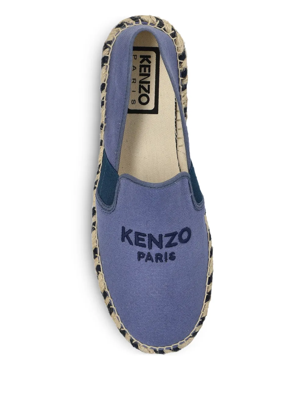 Kenzo logo-embellished espadrilles Purple