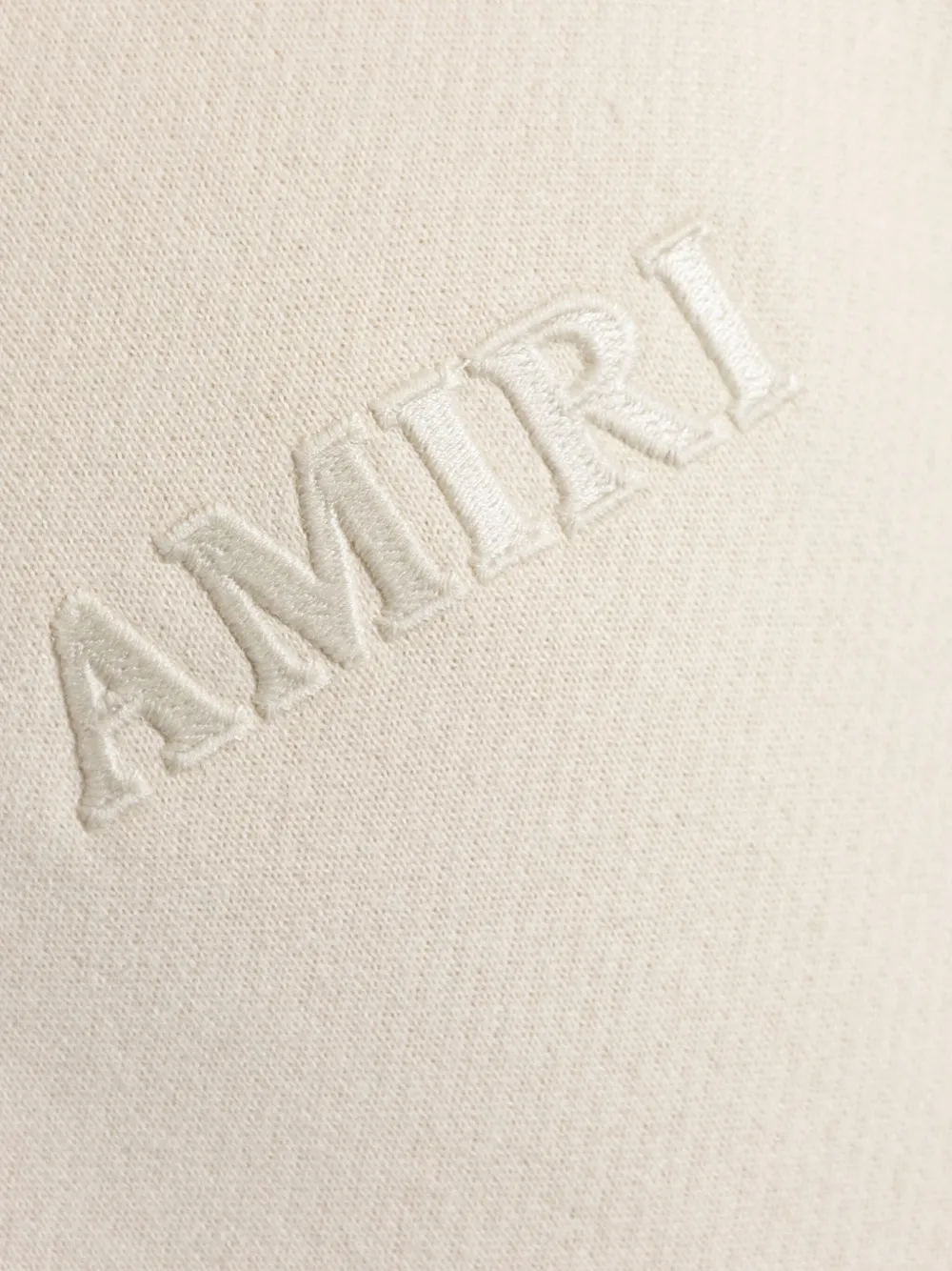 AMIRI Katoenen hoodie Beige