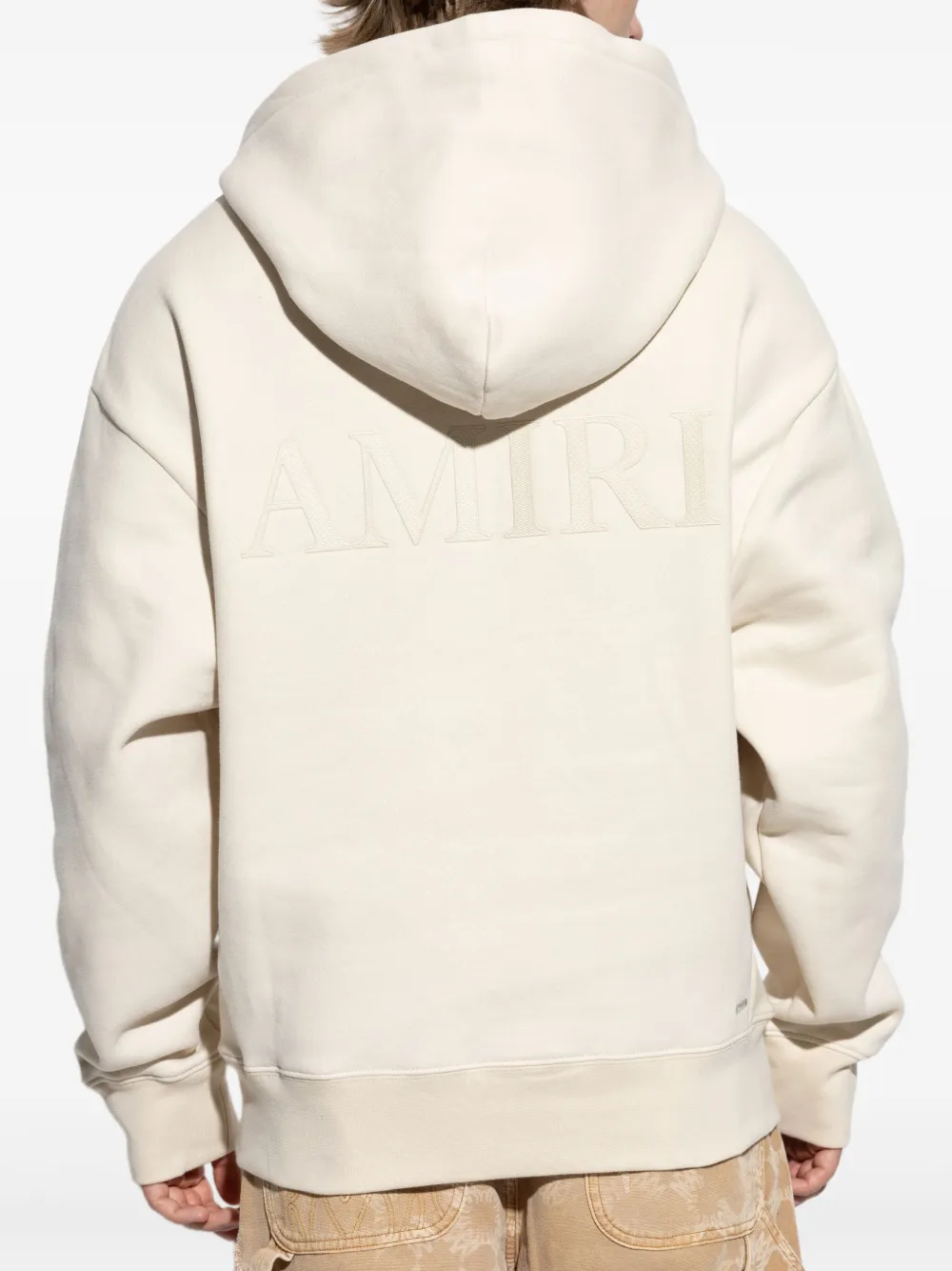 AMIRI Katoenen hoodie Beige