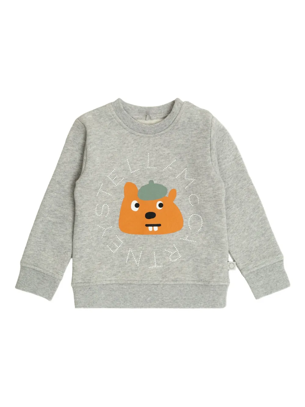 Stella McCartney Kids Sweater met beerpatroon Grijs