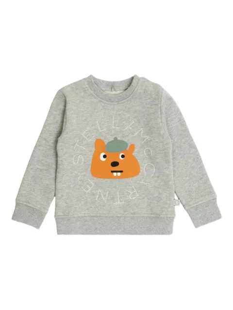 Stella McCartney Kids bear-motif sweatshirt