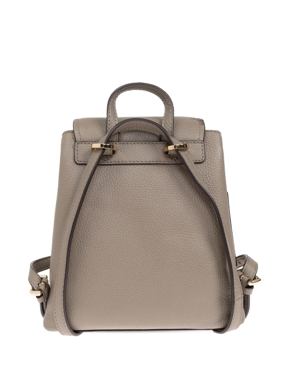 Shop Michael Michael Kors Grained-leather Backpack