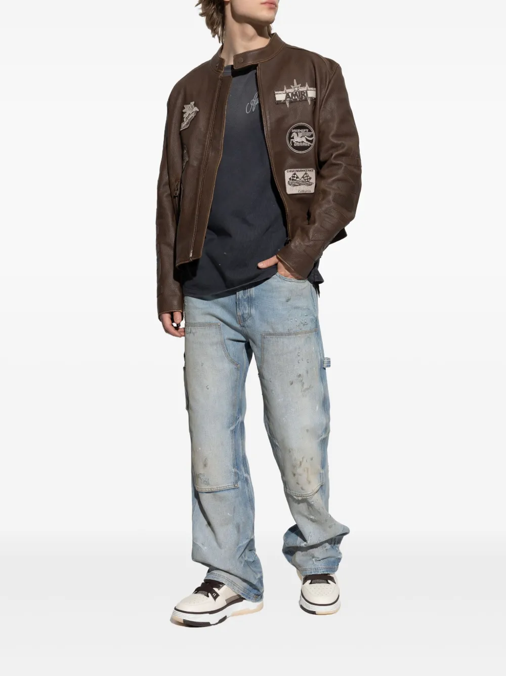AMIRI distressed graphic-print T-shirt | T-Shirts | Image 2