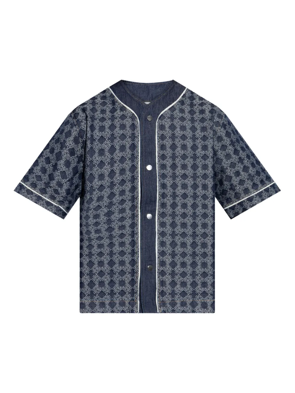 AMIRI chemise à imprimé géométrique | bleu | Image 1