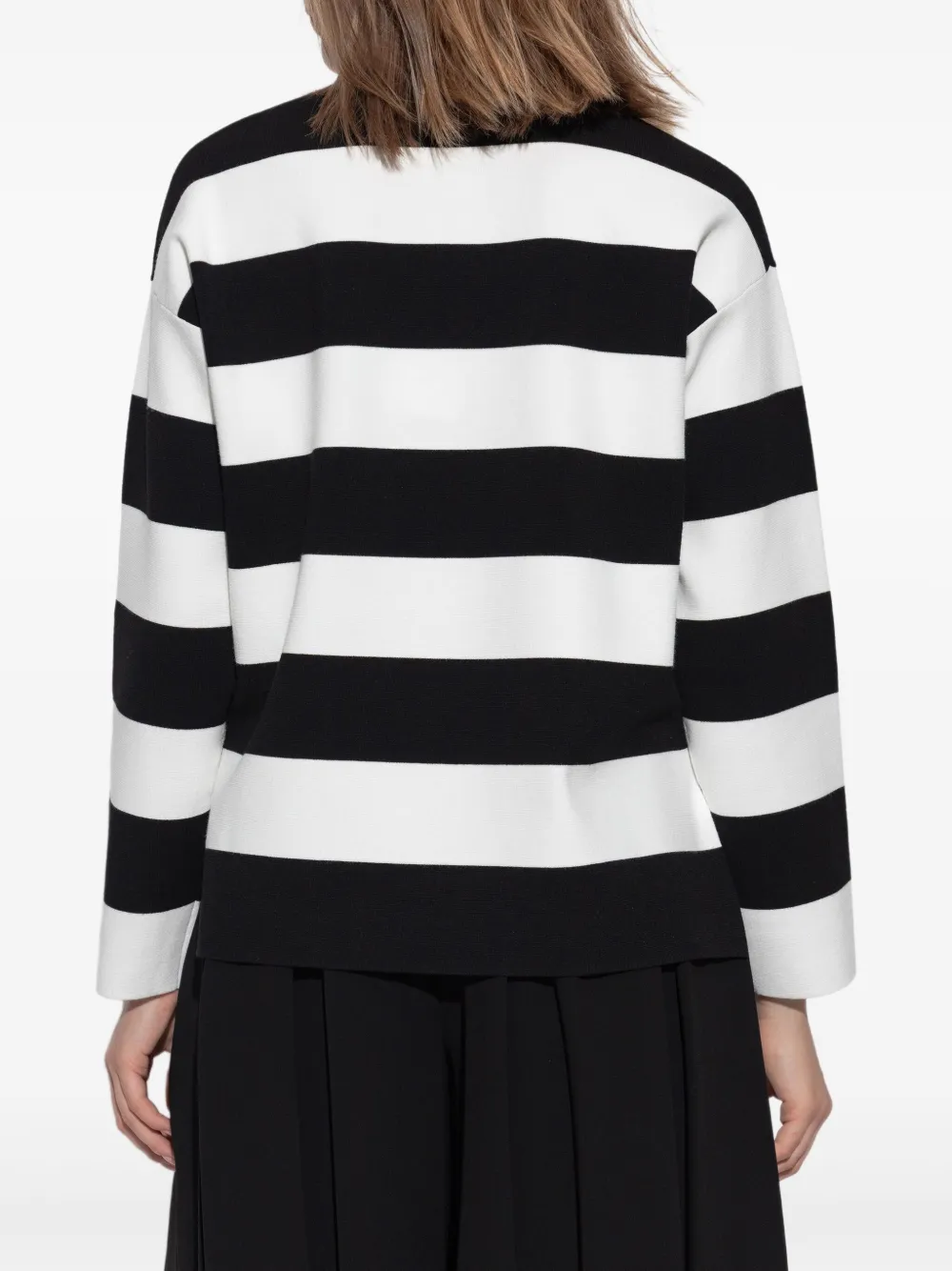 Max Mara Gestreept T-shirt Wit