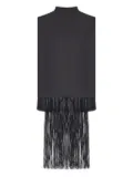 Sportmax Soraia fringed sleeveless top - Black