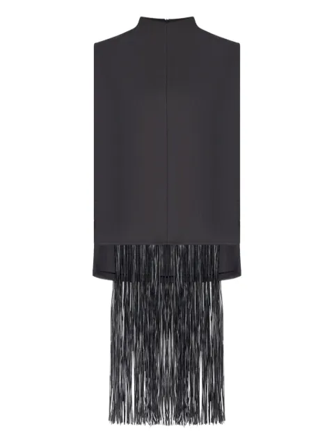 Sportmax Soraia fringed sleeveless top