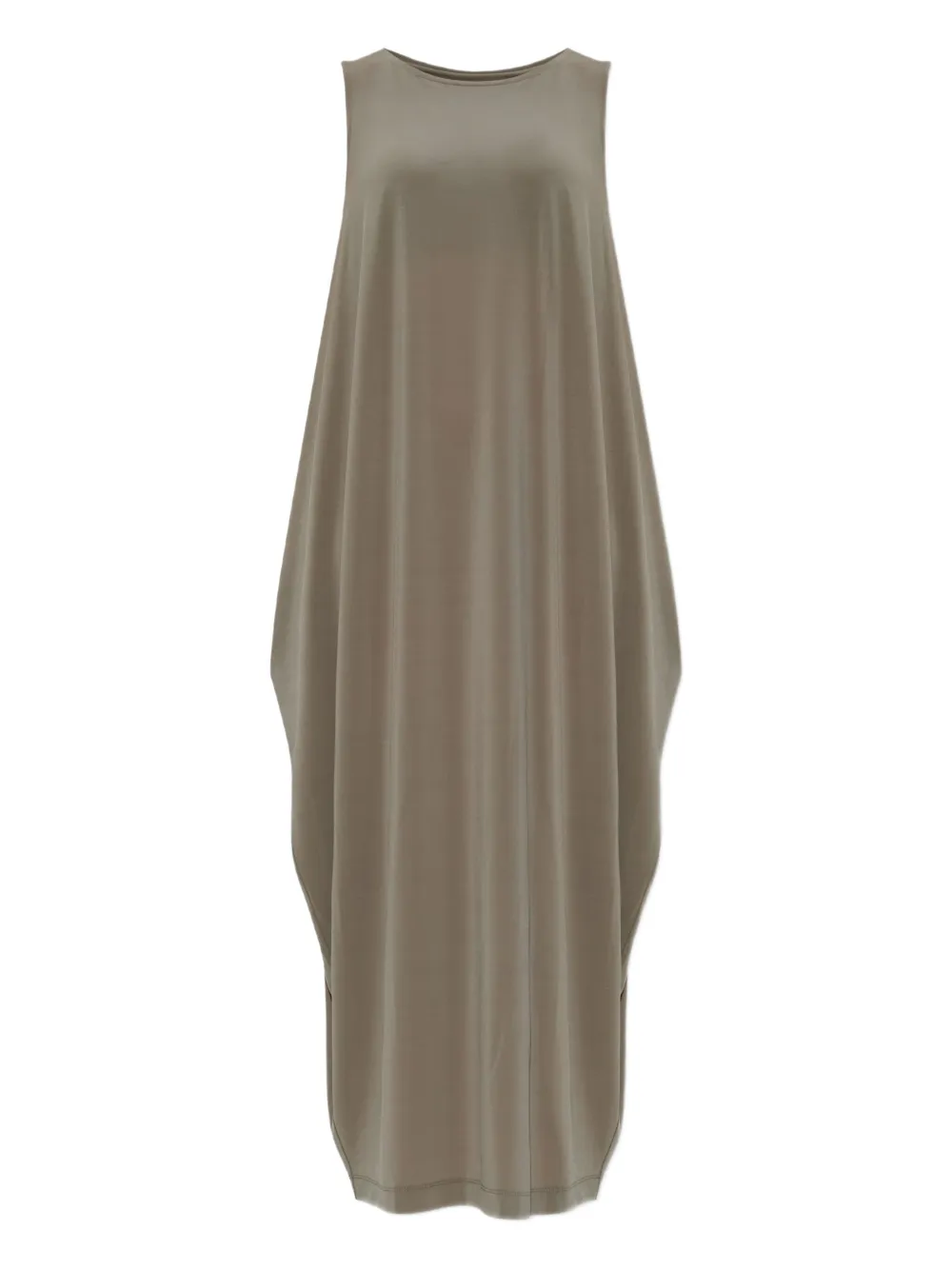 Issey Miyake Gedrapeerde jurk Beige