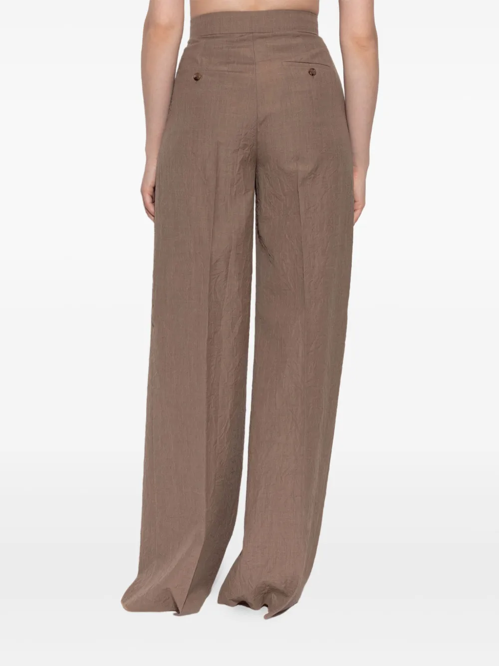 Max Mara Plooibroek Bruin