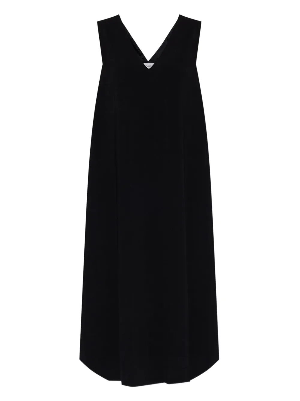 Sportmax V-neck sleeveless dress | Black | Image 1
