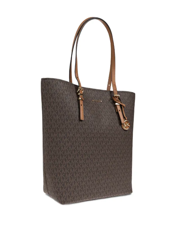 Michael Michael Kors Tote Bag Mit Logo-Muster Braun FARFETCH AT