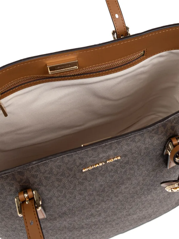 Michael Michael Kors Tote Bag Mit Logo-Muster Braun FARFETCH AT