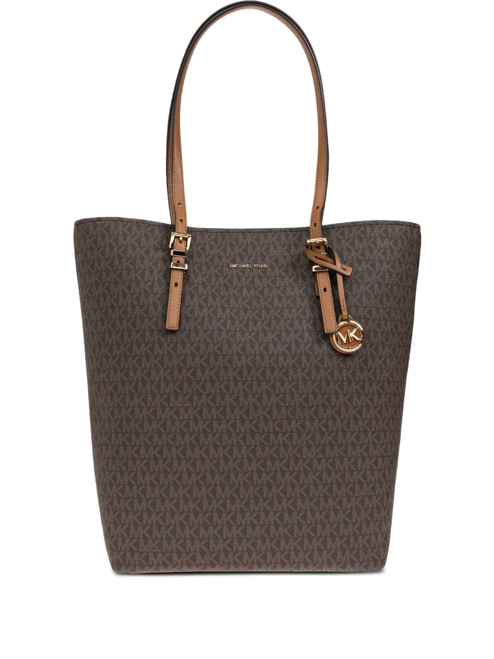 Michael Michael Kors logo-pattern tote bag | Brown | Image 1