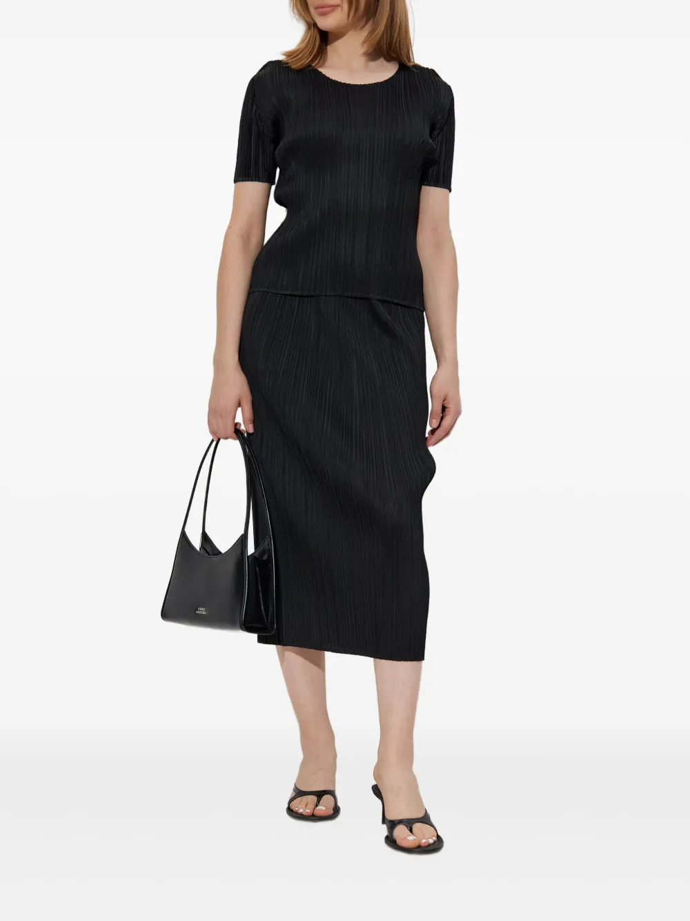 Pleats Please Issey Miyake pleated midi skirt | High-Waisted Skirts | Image 2