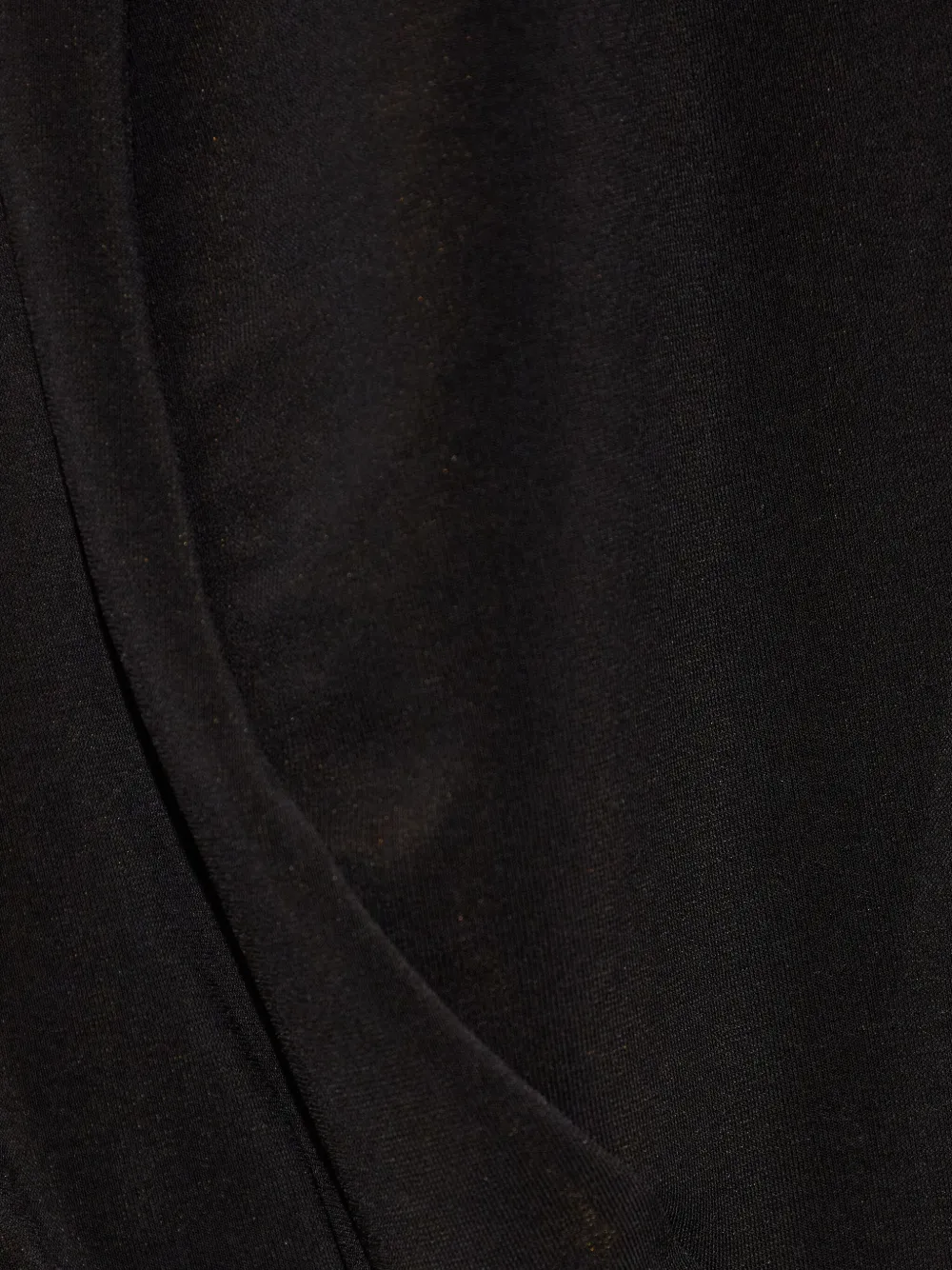 Issey Miyake Gedrapeerde top Zwart