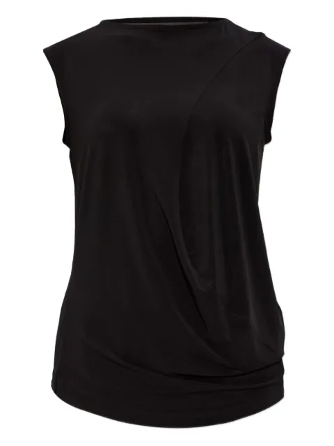 Issey Miyake draped sleeveless top