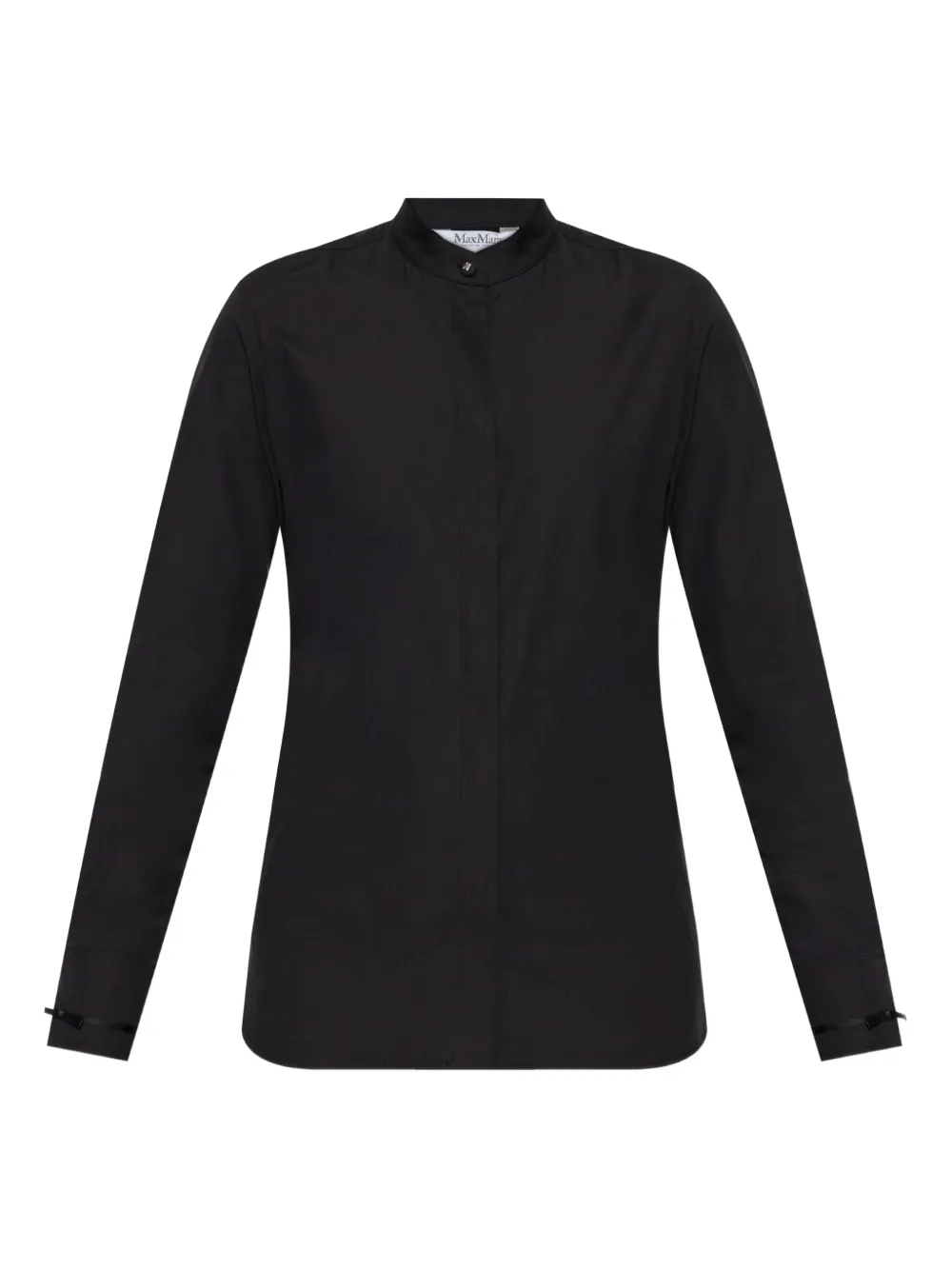 Max Mara Blouse met lange mouwen Zwart