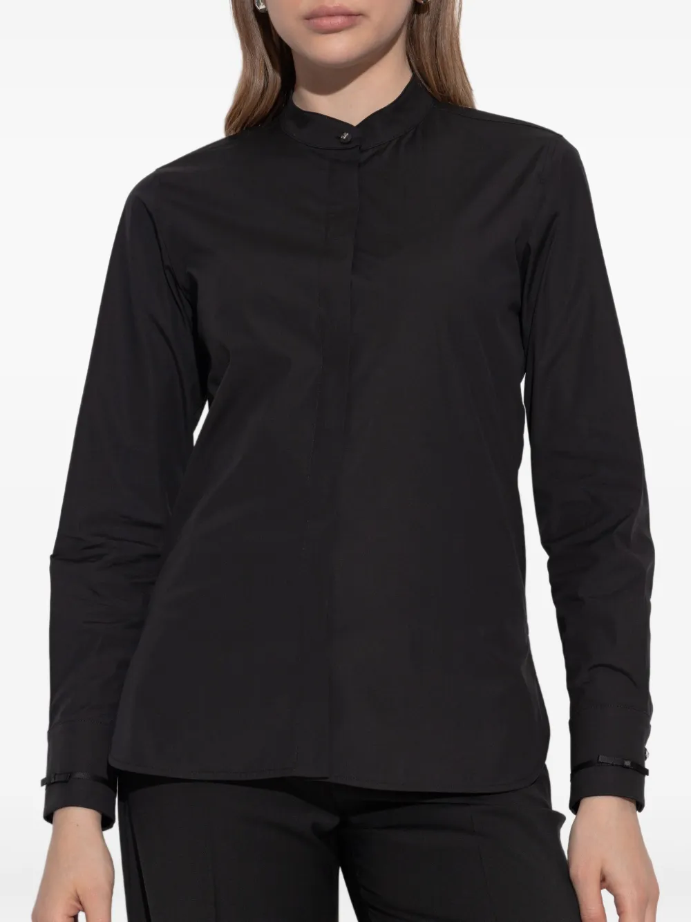 Max Mara Blouse met lange mouwen Zwart