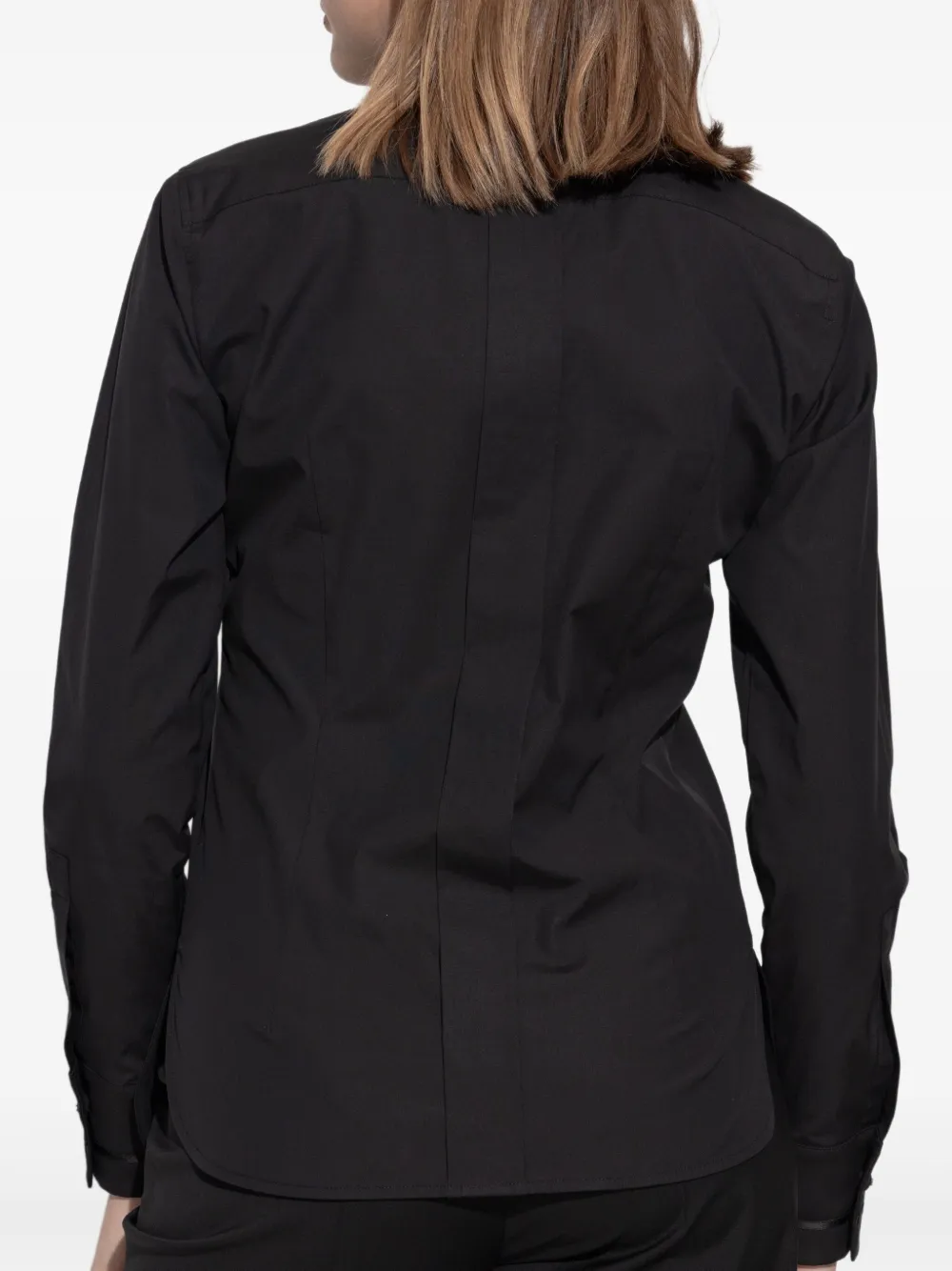 Max Mara Blouse met lange mouwen Zwart