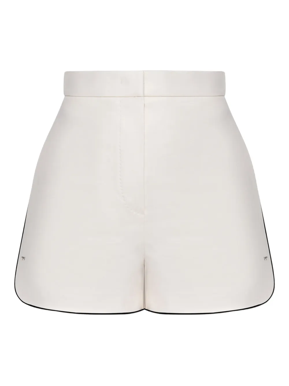 Max Mara Orbita high waist getailleerde shorts Wit