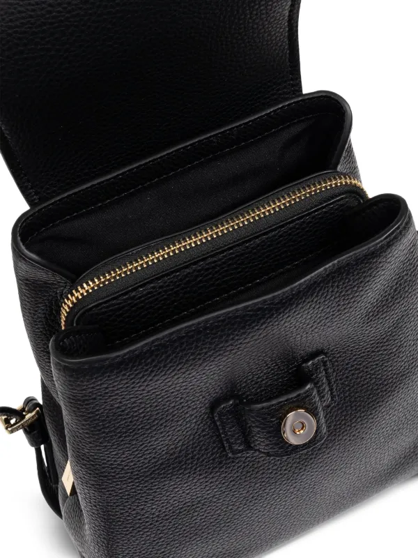 Michael Michael Kors Textured Leather Backpack | Black  display picture 2