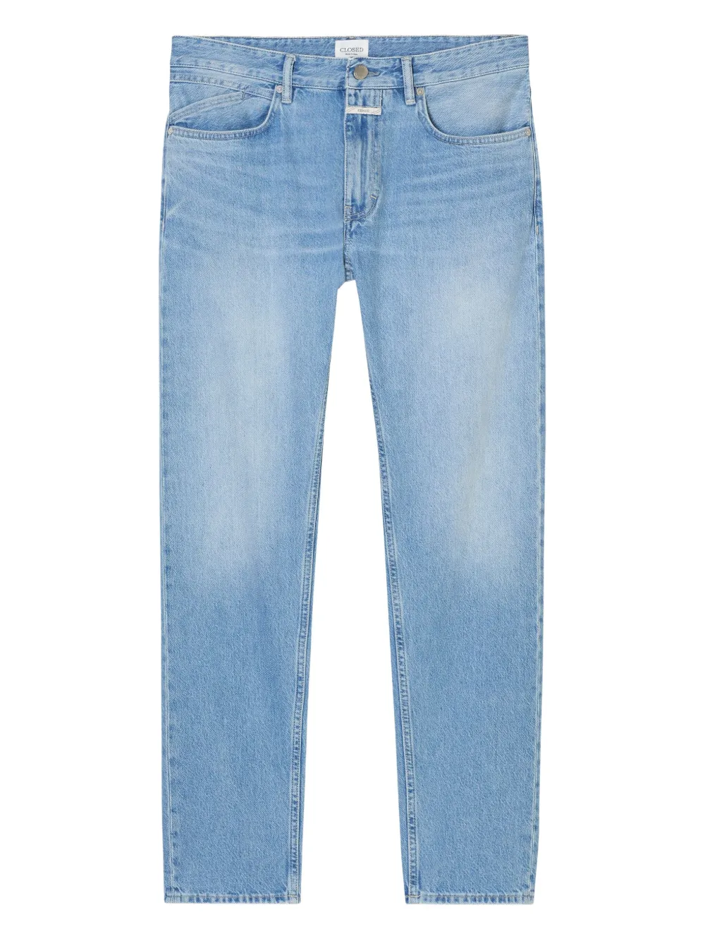 Closed Katoenen jeans met rits Blauw