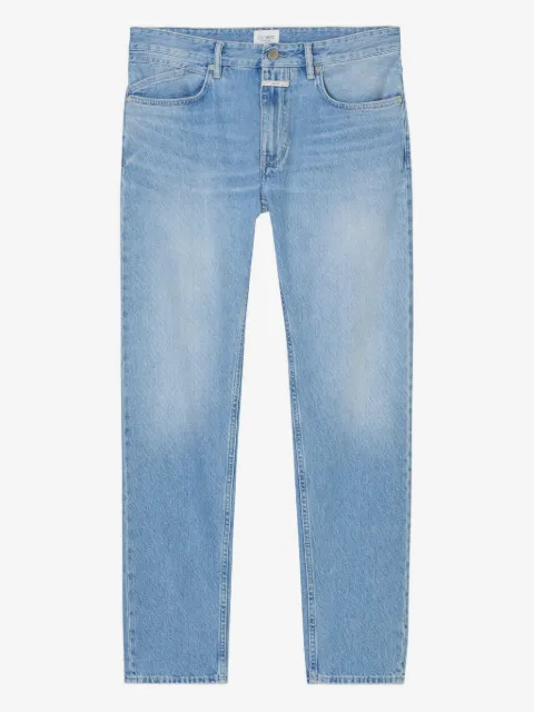 Closed zip cotton jeans