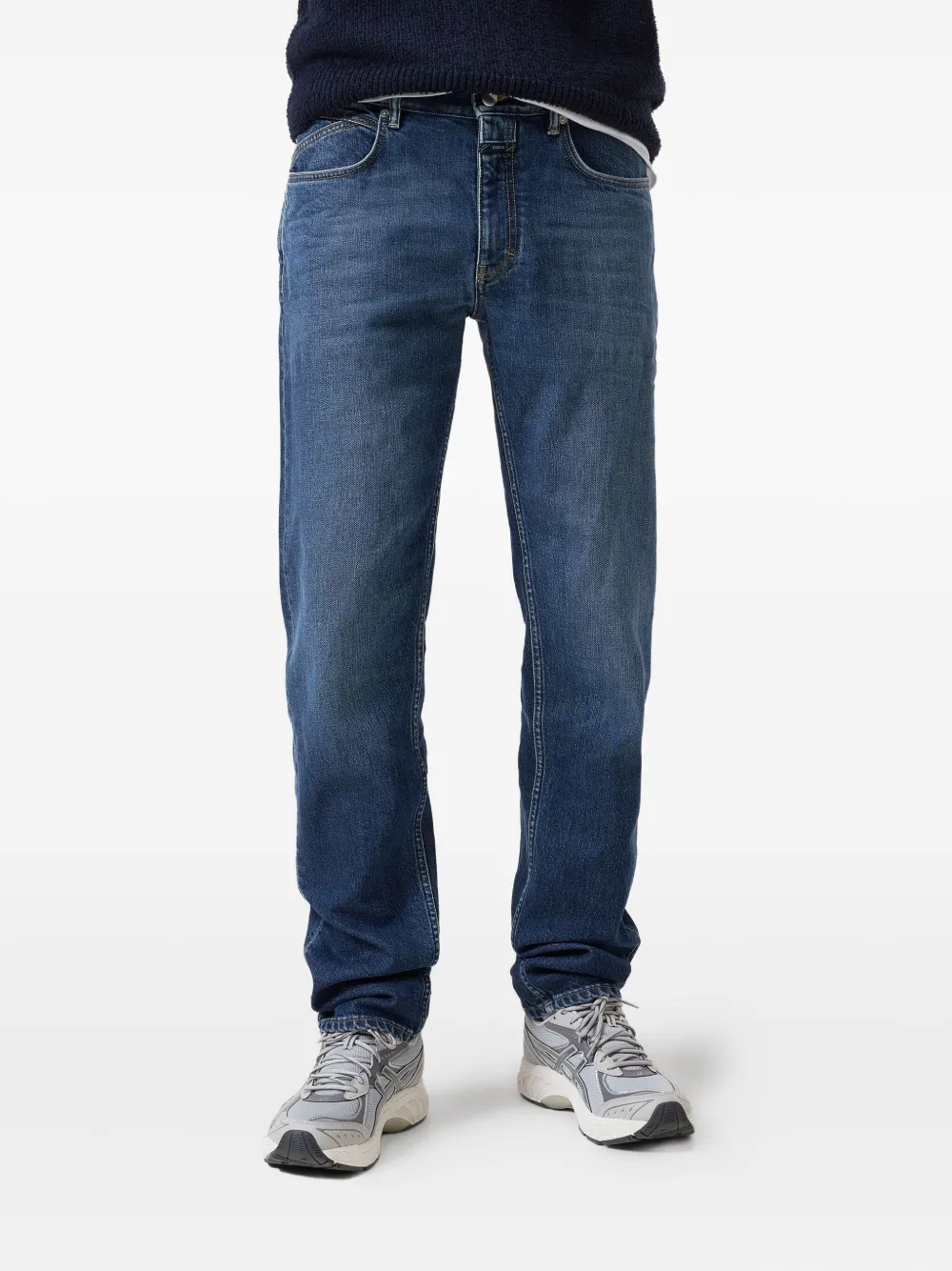 Closed Cooper True jeans met vervaagd effect - Blauw