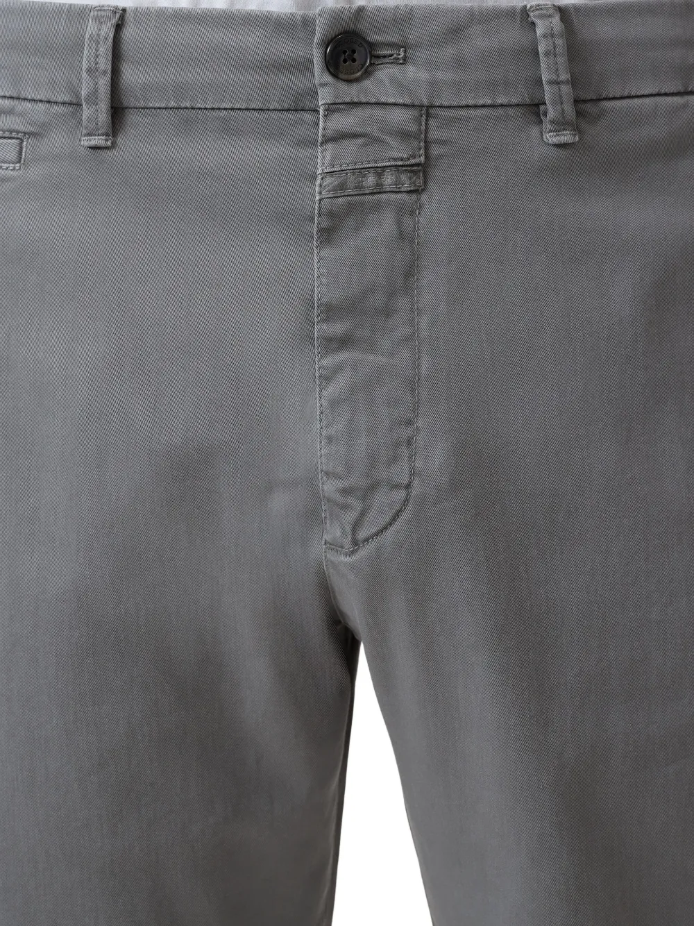 Closed Broek met toelopende pijpen Grijs