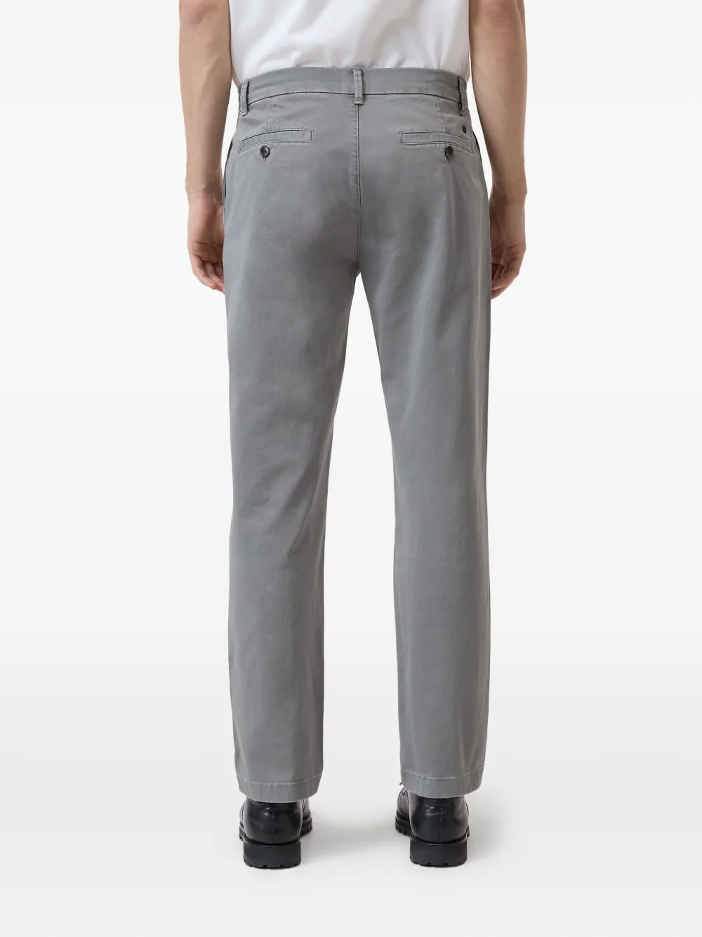 Closed Broek met toelopende pijpen Grijs