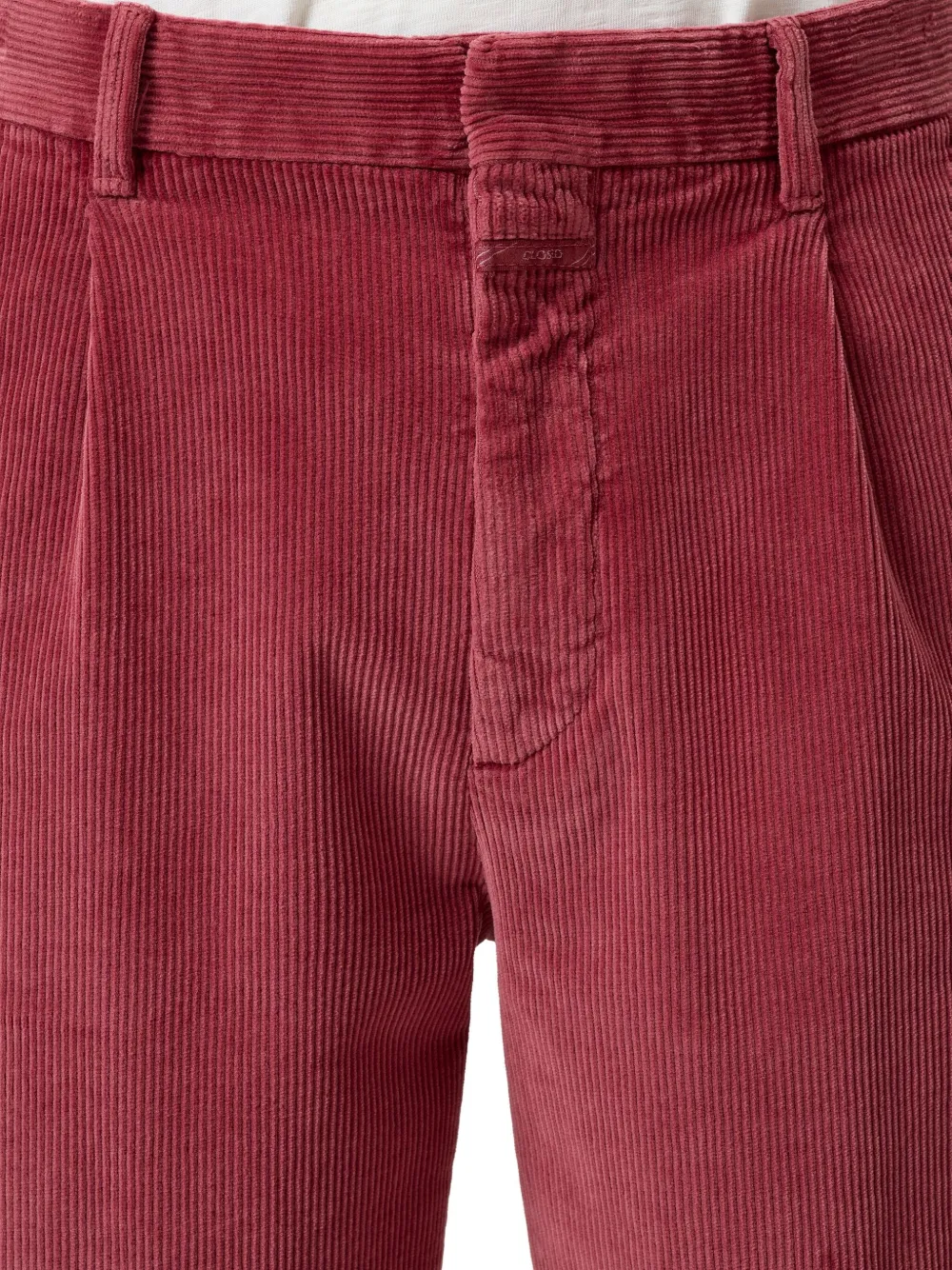 Closed Blomberg ribfluwelen broek Rood