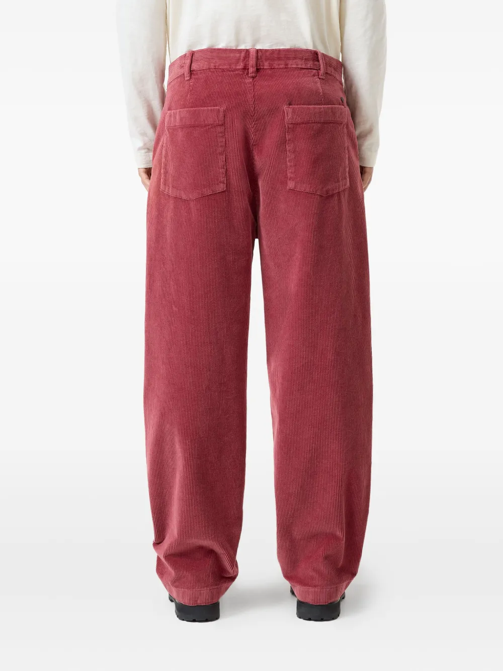 Closed Blomberg ribfluwelen broek Rood