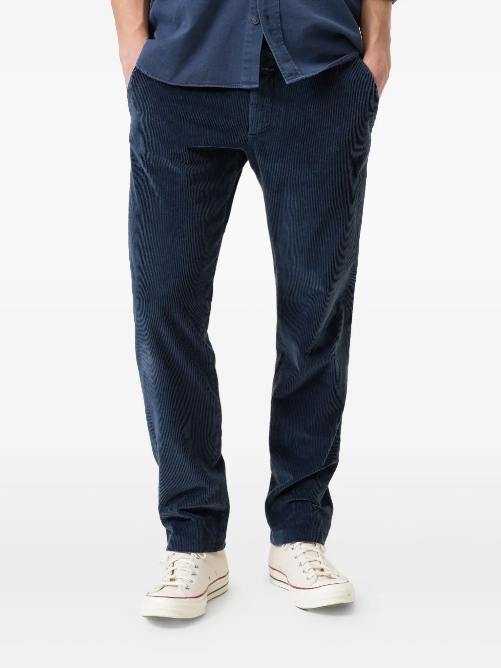 Closed Clifton ribfluwelen broek - Blauw