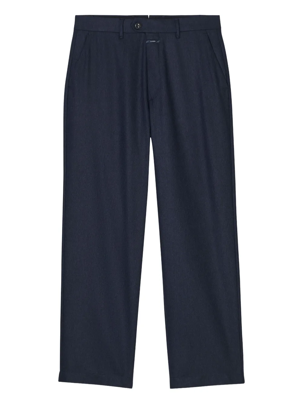 Closed wool trousers | Blue | Image 1