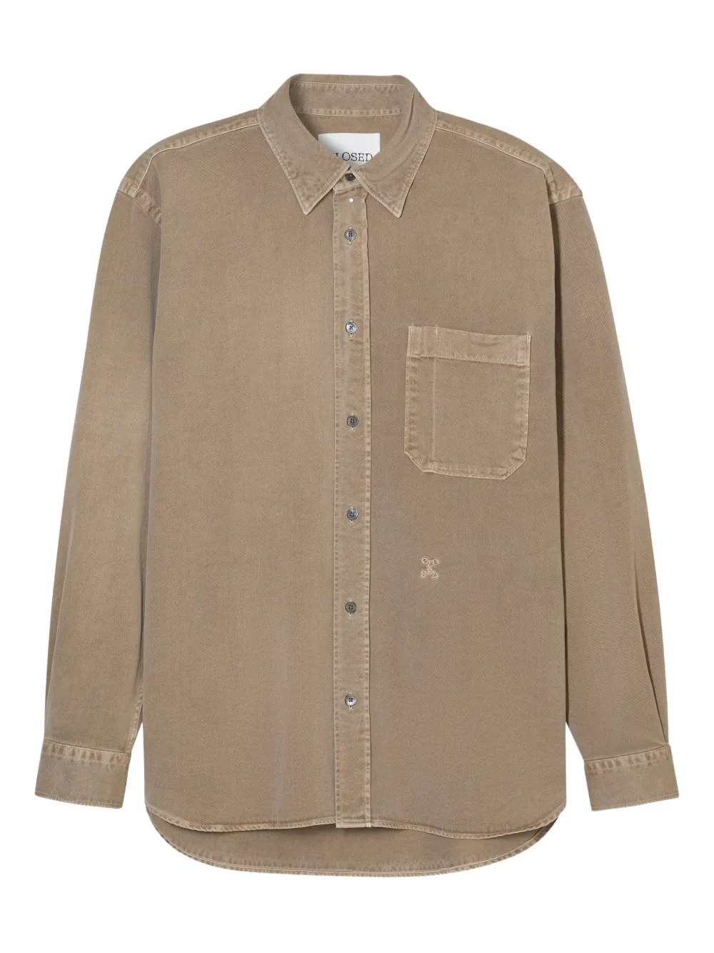 Closed pocket shirt - Marrone
