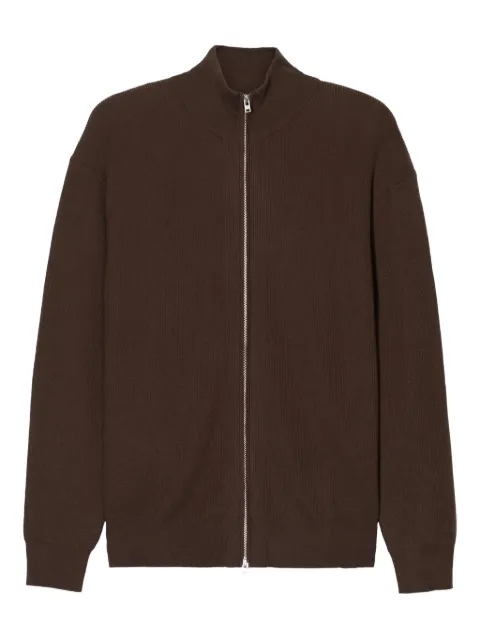 Closed Gerippter Cardigan mit Reißverschluss