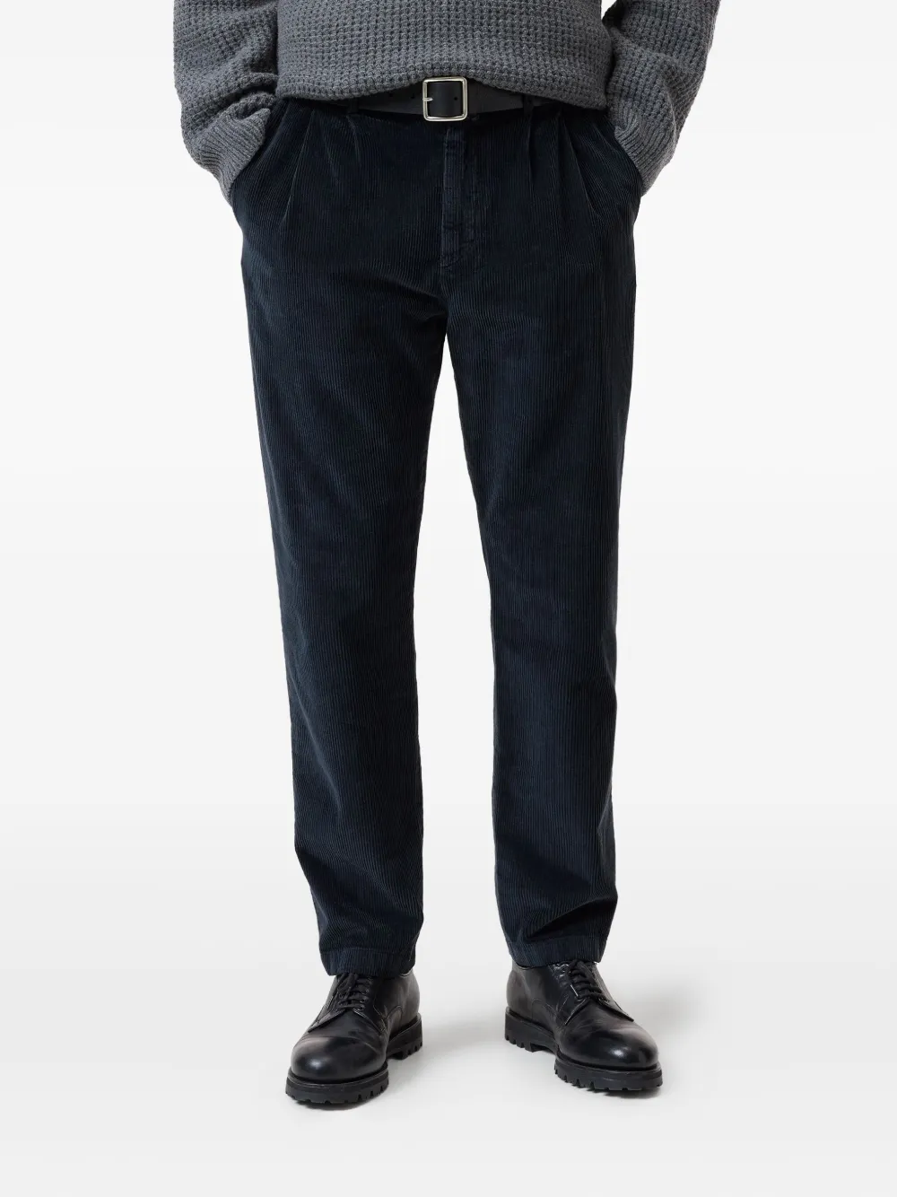 Closed Bergen ribfluwelen broek - Blauw