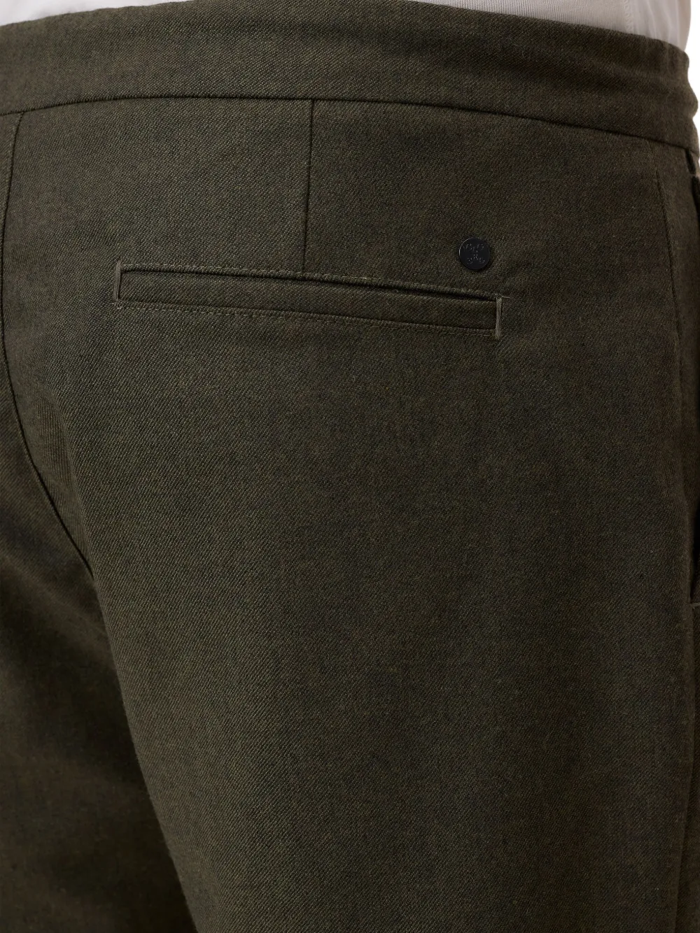 Closed Vigo broek met toelopende pijpen Groen