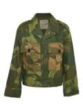 Zadig&Voltaire 1997 camouflage linen jacket - Green