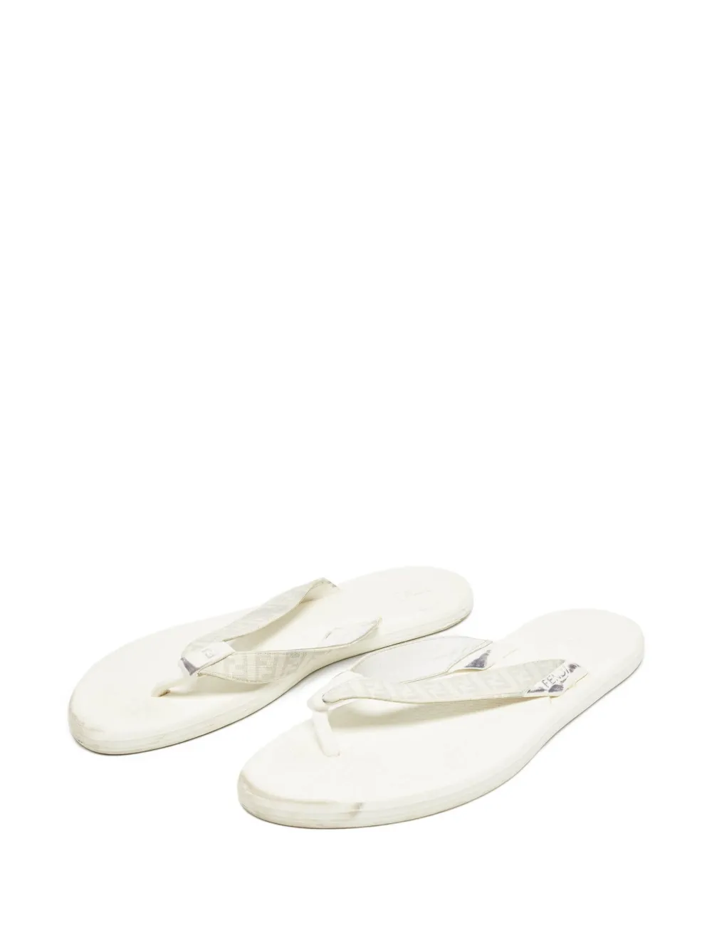 Fendi Pre-Owned rubber flat sandals | Image 2