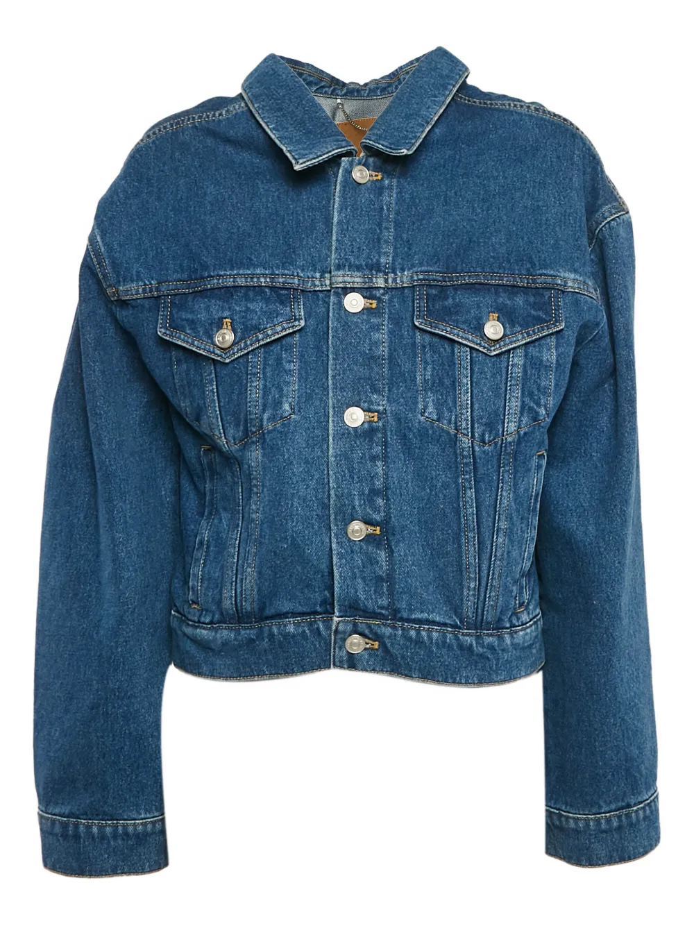 Balenciaga Pre-Owned cotton denim jacket | Blue | Image 1