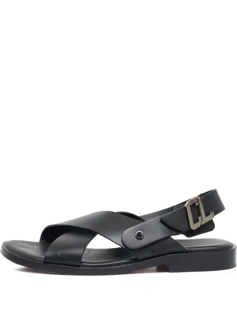 Christian Louboutin Pre-Owned leather slingback sandals