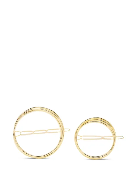 Cult Gaia circular hair clips (set of two)